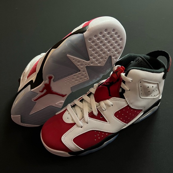 Nike Air Jordan 6 Retro GS "Carmine" 2021 - Picture 5 of 5